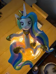 Size: 1536x2048 | Tagged: safe, artist:earthenpony, derpibooru import, princess celestia, pony, craft, image, irl, jpeg, photo, sculpture, solo