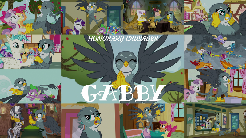 Size: 1976x1111 | Tagged: safe, derpibooru import, edit, edited screencap, editor:quoterific, screencap, apple bloom, applejack, billy (dragon), blaze, cloud kicker, derpy hooves, fleetfoot, gabby, garble, gilda, grampa gruff, grizzle, high winds, lightning bolt, misty fly, pinkie pie, rainbow dash, rarity, scootaloo, silver lining, silverstream, silver zoom, spike, spitfire, starlight glimmer, sweetie belle, terramar, twilight sparkle, twilight sparkle (alicorn), white lightning, zecora, alicorn, dragon, gryphon, dragon dropped, the ending of the end, the fault in our cutie marks, the hearth's warming club, the last crusade, clubhouse, crusaders clubhouse, cute, cutie mark crusaders, gabbybetes, image, png, post office, starry eyes, wingding eyes, winged spike, zecora's hut