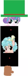 Size: 209x554 | Tagged: safe, artist:arvin-sweetiepupfan, derpibooru import, cozy glow, princess flurry heart, 1000 hours in ms paint, image, it came from deviantart, png