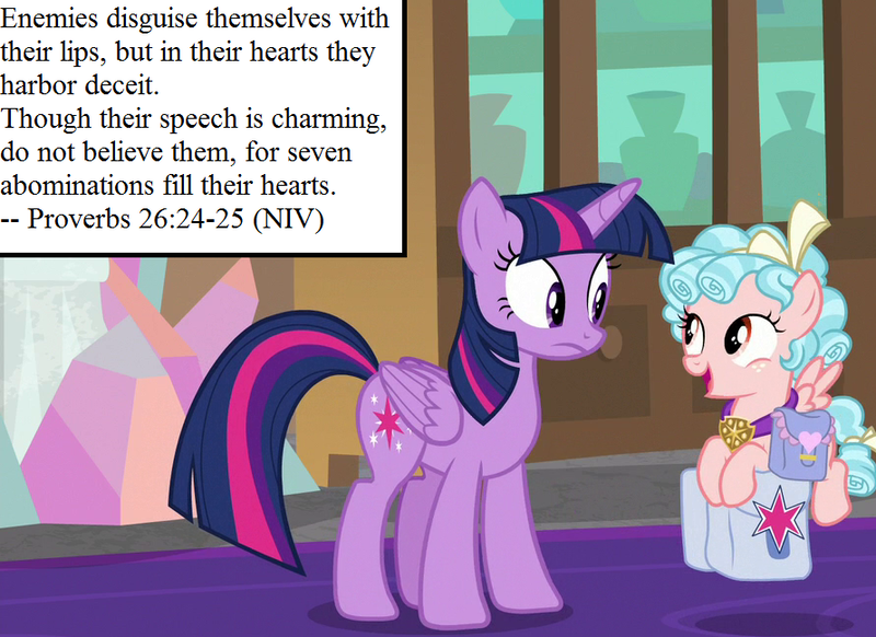 Size: 891x648 | Tagged: safe, derpibooru import, edit, edited screencap, screencap, cozy glow, twilight sparkle, alicorn, school raze, bag, bible, book of proverbs, bow, christianity, cropped, image, inset, mailbag, mane bow, png, proverb, religion, saddle bag, school of friendship, tail bow, twilight sparkle (alicorn)