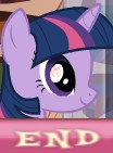 Size: 104x141 | Tagged: safe, derpibooru import, edit, edited screencap, screencap, twilight sparkle, pony, unicorn, caption, expand dong, exploitable meme, hubworld, image, image macro, jpeg, meme, picture for breezies, solo, text