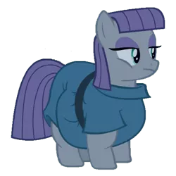 Size: 504x504 | Tagged: safe, artist:monterrang, derpibooru import, edit, edited edit, maud pie, earth pony, pony, tumblr:ask fat maud pie, cutout, fat, image, maud pudge, png, simple background, solo, transparent background