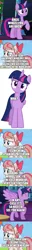 Size: 500x3868 | Tagged: safe, artist:poniiandii, derpibooru import, edit, edited screencap, editor:lord you know who, screencap, angel wings, twilight sparkle, alicorn, comic, festival of the two sisters, image, implied pinkie pie, png, screencap comic, twilight sparkle (alicorn)