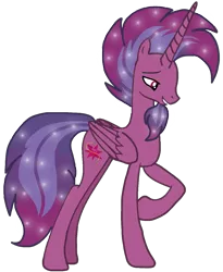 Size: 1055x1286 | Tagged: safe, artist:徐詩珮, derpibooru import, oc, oc:transparent (tempest's father), unofficial characters only, alicorn, pony, alicornified, image, older, png, race swap, simple background, solo, transparent background