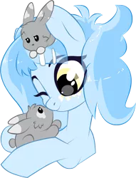 Size: 1225x1604 | Tagged: safe, artist:etcheddaydream, derpibooru import, oc, oc:dozy down, earth pony, pony, rabbit, animal, female, image, mare, png, simple background, solo, transparent background