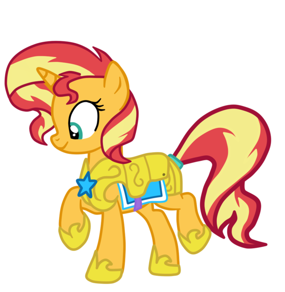 Size: 1016x1041 | Tagged: safe, alternate version, artist:gmaplay, derpibooru import, sunset shimmer, pony, unicorn, equestria girls, armor, female, guardsmare, image, mare, png, royal guard, royal guard armor, simple background, solo, transparent background