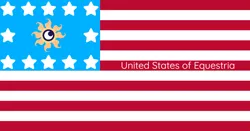 Size: 1280x673 | Tagged: safe, derpibooru import, princess celestia, princess luna, american flag, caption, cutie mark, flag, image, jpeg, moon, stars, sun, text, united states