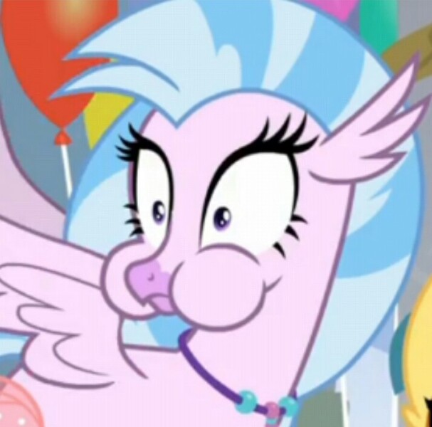 Size: 714x706 | Tagged: safe, derpibooru import, screencap, silverstream, she's all yak, aweeg*, image, jpeg, solo