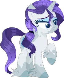 Size: 306x368 | Tagged: safe, artist:artistcoolpony, artist:selenaede, derpibooru import, rarity, pony, unicorn, alternate design, alternate hairstyle, base used, coat markings, female, hoof fluff, image, long feather, mare, png, simple background, solo, transparent background