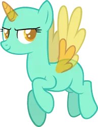 Size: 986x1279 | Tagged: safe, artist:pegasski, derpibooru import, oc, unofficial characters only, alicorn, pony, the washouts (episode), alicorn oc, bald, base, bedroom eyes, eyelashes, flying, horn, image, png, simple background, smiling, solo, transparent background, two toned wings, wings