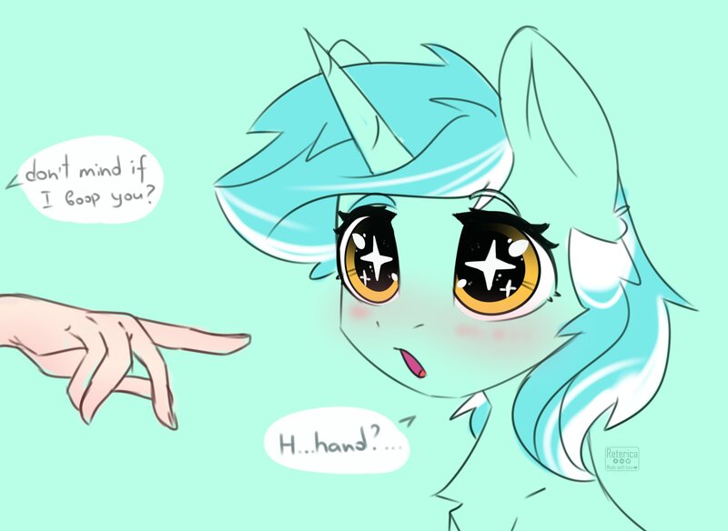 Lyra Heartstrings Hands