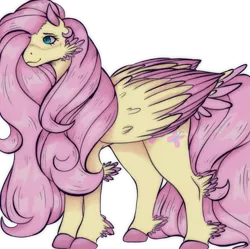 Size: 837x834 | Tagged: safe, artist:mlpandlpsprincess, derpibooru import, fluttershy, pegasus, pony, cheek feathers, colored hooves, colored wings, colored wingtips, feathered fetlocks, image, png, simple background, tail feathers, transparent background, wings