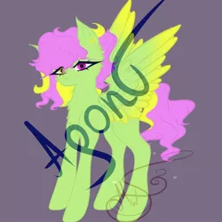 Size: 838x838 | Tagged: safe, artist:nel_liddell, derpibooru import, oc, unofficial characters only, pegasus, pony, chest fluff, heterochromia, image, jpeg, pegasus oc, signature, solo, watermark, wings