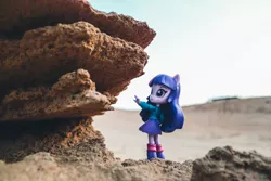 Size: 6000x4000 | Tagged: safe, artist:plastikdarling, derpibooru import, twilight sparkle, twilight sparkle (alicorn), alicorn, equestria girls, desert, doll, female, image, jpeg, photo, sand, sandstone, solo, toy