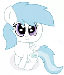 Size: 504x584 | Tagged: safe, artist:cottoncloudyfilly, derpibooru import, cotton cloudy, pegasus, pony, cloud, cottonbetes, cute, cutie mark, female, filly, image, png, simple background, solo, white background