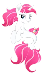 Size: 2010x2983 | Tagged: safe, artist:scarlet-spectrum, derpibooru import, oc, oc:vixen, unofficial characters only, pony, seapony (g4), unicorn, blue eyes, colored pupils, commission, dorsal fin, eyelashes, female, fish tail, flowing mane, flowing tail, horn, image, png, seaponified, simple background, solo, species swap, tail, transparent background
