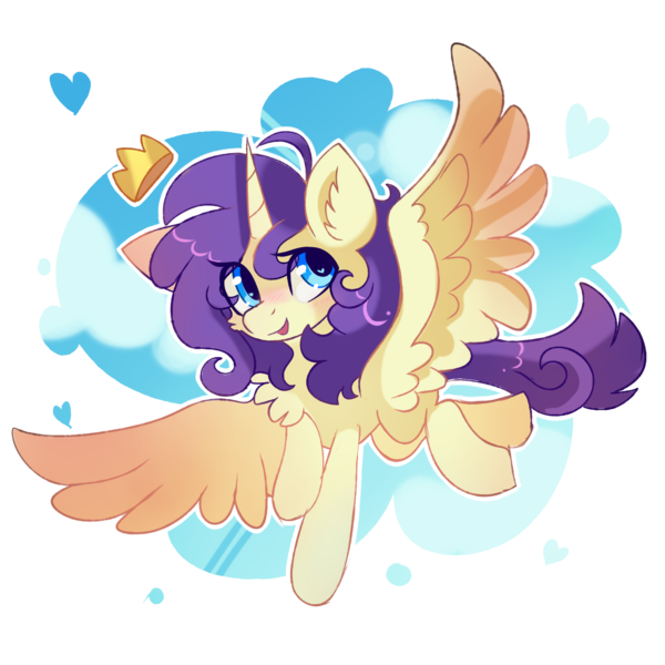 Size: 2000x2000 | Tagged: safe, artist:liquorice_sweet, derpibooru import, alula, pluto, princess erroria, alicorn, pony, 4chan, awwlula, cute, erroriabetes, female, filly, foal, image, png, simple background, solo, transparent background