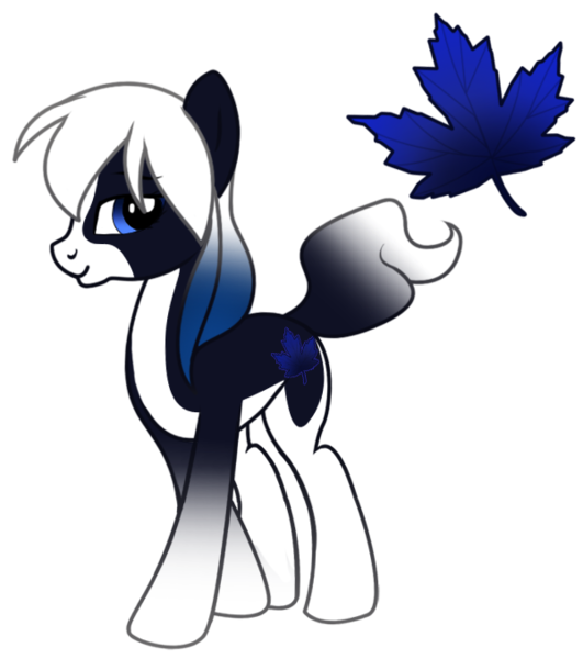 Size: 600x678 | Tagged: safe, artist:arctic-sekai, derpibooru import, oc, oc:janice, unofficial characters only, earth pony, cutie mark, earth pony oc, image, looking back, maple leaf, png, simple background, solo, transparent background