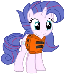 Size: 949x1080 | Tagged: safe, artist:徐詩珮, derpibooru import, oc, oc:aurora (tempest's mother), series:sprglitemplight diary, series:sprglitemplight life jacket days, series:springshadowdrops diary, series:springshadowdrops life jacket days, alternate universe, clothes, female, image, lifejacket, png, simple background, transparent background