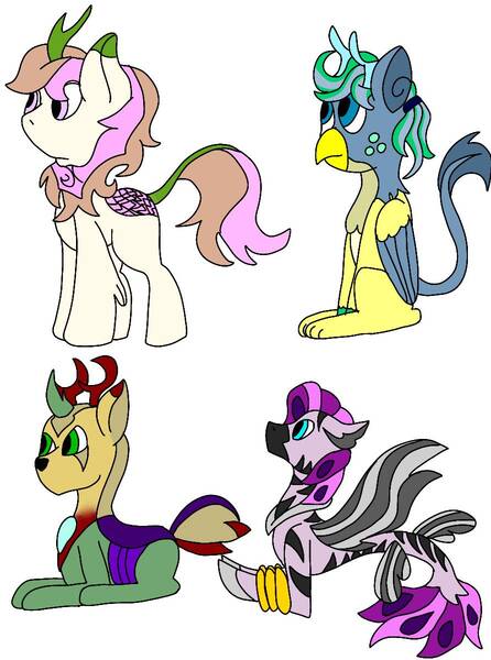 Size: 891x1200 | Tagged: safe, artist:springeta, derpibooru import, oc, unofficial characters only, kirin, seapony (g4), image, jpeg, simple background, white background