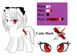 Size: 1420x1040 | Tagged: safe, artist:riariirii2, derpibooru import, oc, unofficial characters only, pony, unicorn, base used, bow, eye, eyes, hair bow, horn, image, paintbrush, png, reference sheet, simple background, solo, transparent background, unicorn oc