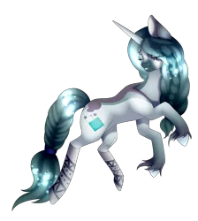 Size: 2594x2900 | Tagged: safe, artist:minelvi, derpibooru import, oc, oc:willow, unofficial characters only, pony, unicorn, braid, braided tail, eyelashes, eyes closed, hoof fluff, horn, image, png, simple background, solo, transparent background, unicorn oc