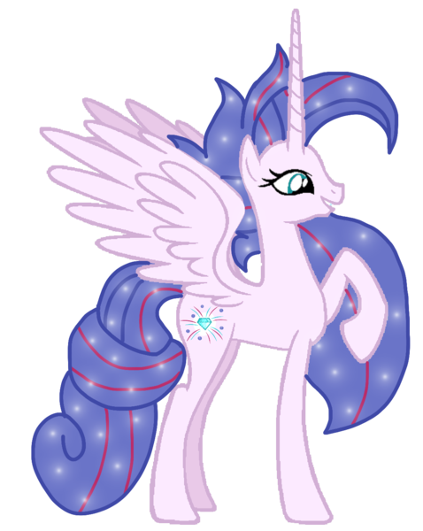 Size: 1080x1355 | Tagged: safe, artist:徐詩珮, derpibooru import, oc, oc:aurora (tempest's mother), unofficial characters only, alicorn, pony, alicornified, alternate universe, female, image, older, png, race swap, simple background, solo, transparent background