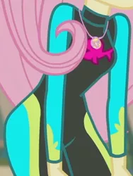Size: 946x1261 | Tagged: safe, derpibooru import, screencap, fluttershy, aww... baby turtles, equestria girls, equestria girls series, beach, beach shorts swimsuit, boobshot, clothes, cropped, curvy, female, fluttershy's beach shorts swimsuit, geode of fauna, hips, image, magical geodes, pictures of bellies, png, sexy, solo, swimsuit, wetsuit