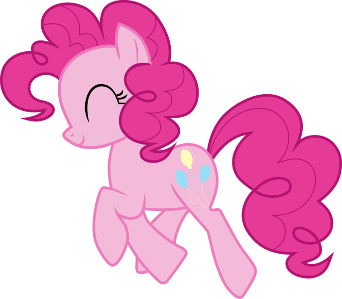 Size: 1152x1006 | Tagged: safe, artist:dash-o-salt, derpibooru import, pinkie pie, happy, image, png, prancing, simple background, smiling, solo, transparent background