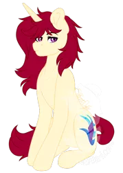 Size: 700x980 | Tagged: safe, artist:silentwolf-oficial, derpibooru import, oc, unofficial characters only, pony, unicorn, horn, image, png, signature, simple background, solo, transparent background, unicorn oc, watermark