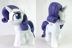 Size: 2880x1920 | Tagged: safe, artist:sparkle257, derpibooru import, rarity, pony, unicorn, craft, female, figurine, image, irl, jpeg, mare, photo, sculpture, solo, traditional art