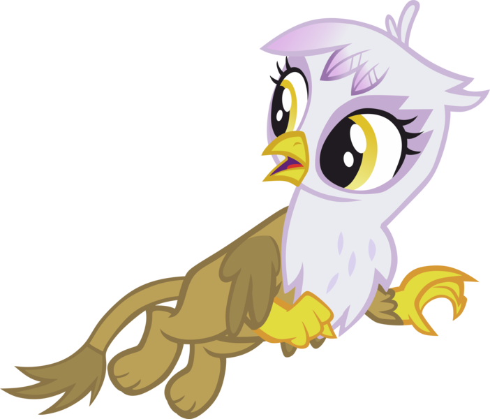 Size: 6020x5148 | Tagged: safe, artist:memnoch, derpibooru import, gilda, gryphon, absurd resolution, image, png, simple background, solo, transparent background, vector, young gilda