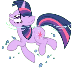 Size: 978x930 | Tagged: safe, artist:scinstigator, artist:scintillant-h, derpibooru import, twilight sparkle, pony, unicorn, bubble, female, image, mare, png, simple background, solo, swimming, transparent background, unicorn twilight