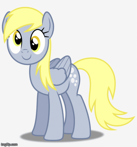 Size: 468x500 | Tagged: artist needed, source needed, safe, derpibooru import, derpy hooves, pegasus, pony, animated, cross-eyed, female, gif, image, simple background, white background