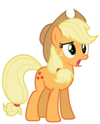 Size: 5465x6799 | Tagged: safe, artist:estories, derpibooru import, applejack, pony, absurd resolution, female, hat, image, png, simple background, solo, transparent background, vector