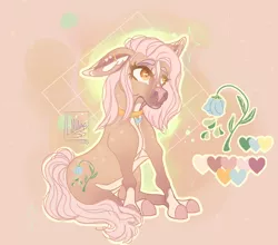 Size: 2064x1815 | Tagged: safe, artist:pegasus004, derpibooru import, oc, earth pony, pony, big ears, blaze (coat marking), clothes, collar, colored hooves, ear piercing, earring, floppy ears, image, jewelry, male, piercing, png, reference sheet, sitting, socks, solo