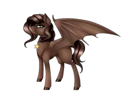Size: 1600x1200 | Tagged: safe, artist:minelvi, derpibooru import, oc, unofficial characters only, bat pony, pony, bat pony oc, bat wings, choker, colored hooves, image, png, simple background, solo, transparent background, wings