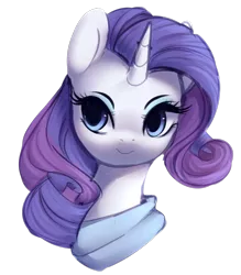 Size: 1220x1394 | Tagged: safe, artist:dammmnation, derpibooru import, rarity, pony, unicorn, bust, clothes, cute, female, image, mare, png, portrait, raribetes, simple background, solo, transparent background