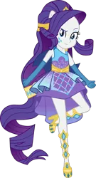 Size: 746x1377 | Tagged: safe, artist:lincolnbrewsterfan, derpibooru import, part of a set, rarity, equestria girls, .svg available, alternative cutie mark placement, cape, clothes, derpibooru exclusive, diamonds, facial cutie mark, gloves, glow, image, inkscape, jewelry, long gloves, pearl, png, ponied up, pony ears, raised eyebrow, simple background, sleeveless, solo, sparkles, super ponied up, the elements, tiara, toga, transparent background, vector, waistband