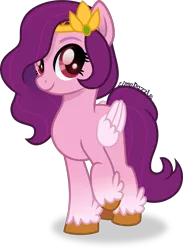 Size: 2924x4000 | Tagged: safe, artist:limedazzle, derpibooru import, pipp petals, pegasus, pony, adorapipp, cute, female, g5, high res, image, looking at you, mare, png, raised hoof, simple background, smiling, solo, transparent background, unshorn fetlocks