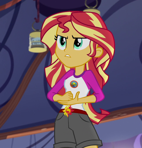 Size: 978x1018 | Tagged: safe, derpibooru import, screencap, sunset shimmer, equestria girls, legend of everfree, camp everfree outfits, cropped, female, image, png, solo