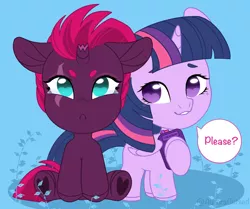 Size: 1534x1283 | Tagged: safe, artist:auroracursed, derpibooru import, tempest shadow, twilight sparkle, twilight sparkle (alicorn), alicorn, pony, unicorn, angry, chibi, crying, cute, female, image, lesbian, mare, png, shipping, tears of anger, tempest shadow is not amused, tempestbetes, tempestlight, twiabetes, unamused