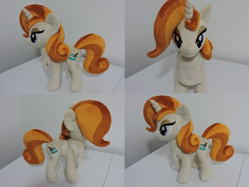 Size: 1597x1198 | Tagged: safe, artist:little-broy-peep, derpibooru import, cinnamon chai, pony, image, irl, jpeg, photo, plushie, solo