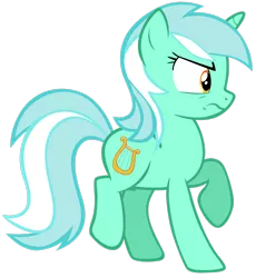 Size: 2350x2551 | Tagged: safe, artist:tardifice, derpibooru import, lyra heartstrings, pony, unicorn, slice of life (episode), angry, female, frown, image, mare, png, raised hoof, simple background, solo, transparent background, vector