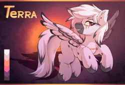 Size: 3000x2039 | Tagged: safe, artist:rattatatus78, derpibooru import, oc, oc:terra, unofficial characters only, pegasus, pony, image, jpeg, reference sheet, solo