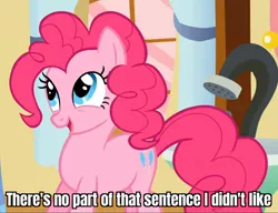 Size: 1306x1003 | Tagged: safe, derpibooru import, edit, edited screencap, screencap, pinkie pie, feeling pinkie keen, cropped, cute, diapinkes, futurama, happy, image, jpeg, open mouth, reaction image, smiling, solo, zoidberg