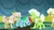 Size: 1280x720 | Tagged: safe, derpibooru import, screencap, apple rose, goldie delicious, granny smith, rainbow dash, pony, grannies gone wild, image, jpeg