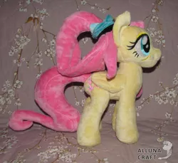 Size: 1024x939 | Tagged: safe, artist:allunacraft, derpibooru import, fluttershy, pony, image, irl, jpeg, older, older fluttershy, photo, plushie, solo