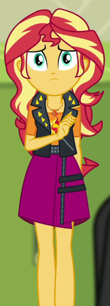 Size: 255x708 | Tagged: safe, derpibooru import, screencap, sunset shimmer, equestria girls, equestria girls series, forgotten friendship, cropped, geode of empathy, image, magical geodes, png, solo focus