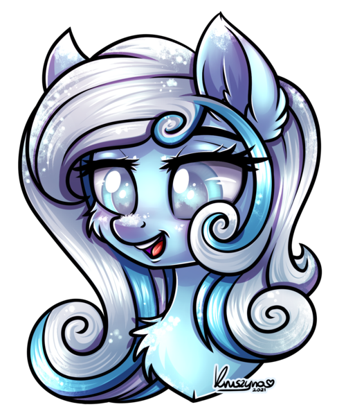 Size: 1334x1644 | Tagged: safe, artist:kruszyna25, derpibooru import, oc, oc:snowdrop, unofficial characters only, pegasus, pony, big eyes, chest fluff, ear fluff, female, happy, image, mare, png, simple background, snow, solo, transparent background